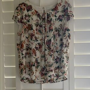 Floral Print Women's Top